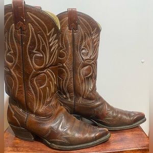 Texas imperial cowboy boots 10